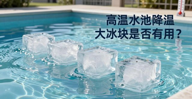 深圳福田高温水池降温大冰块，到底管不管用？